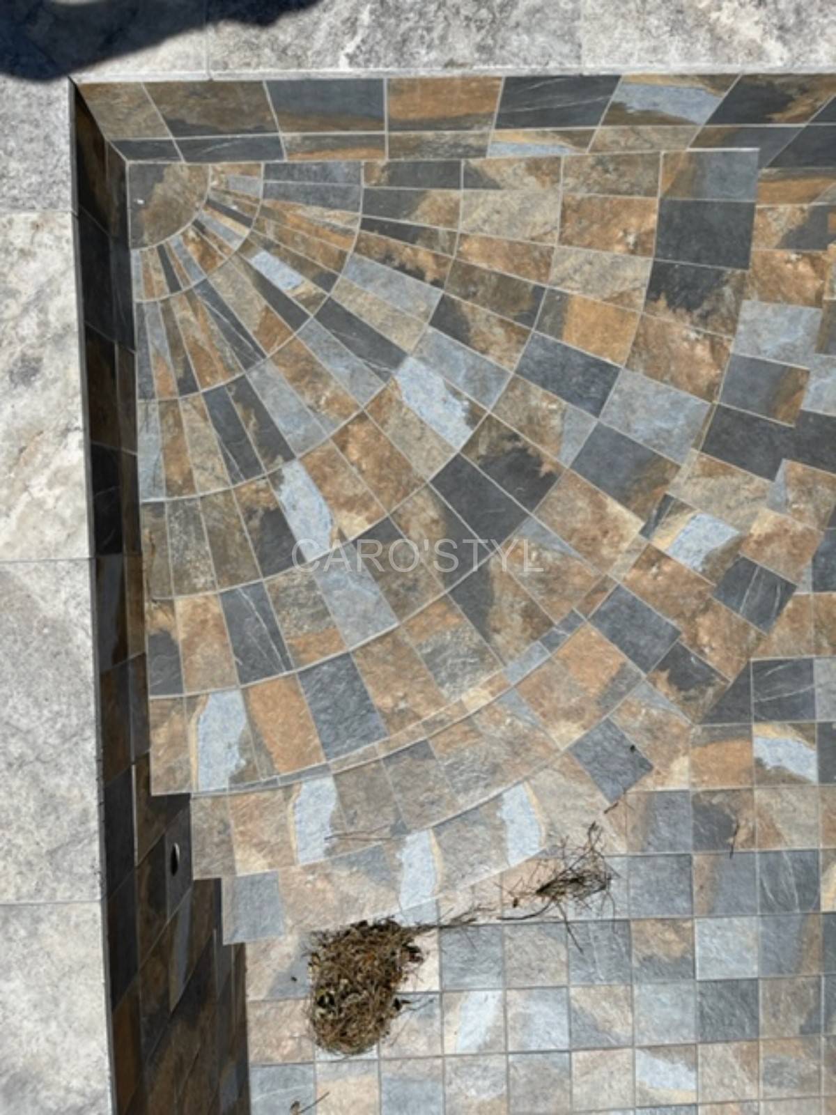 Carrelage de piscine effet bali à 19€ TTC Marseille