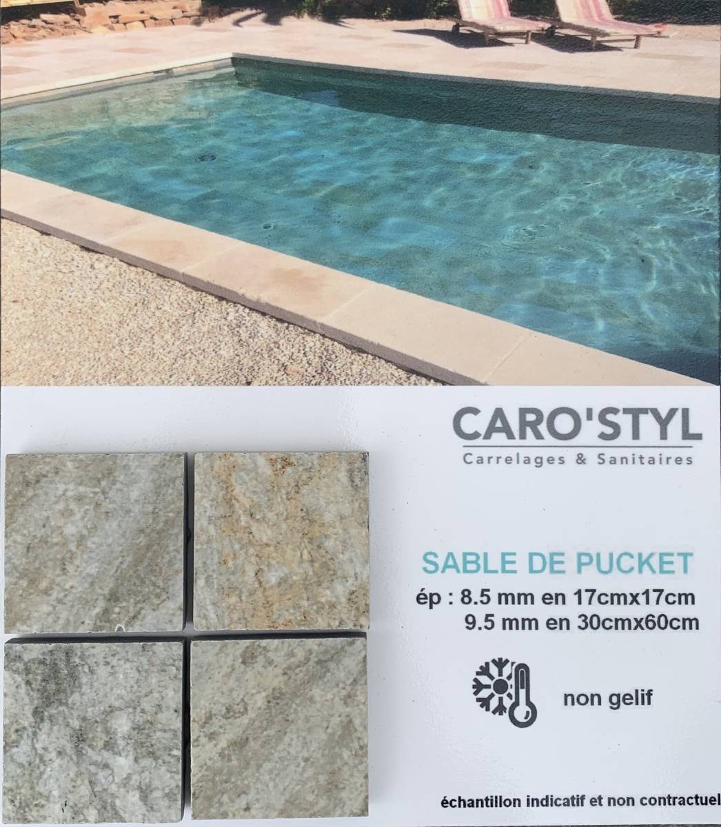 Commandez vos échantillons pour le revêtement de votre piscine à 12,00 euros TTC l'unité