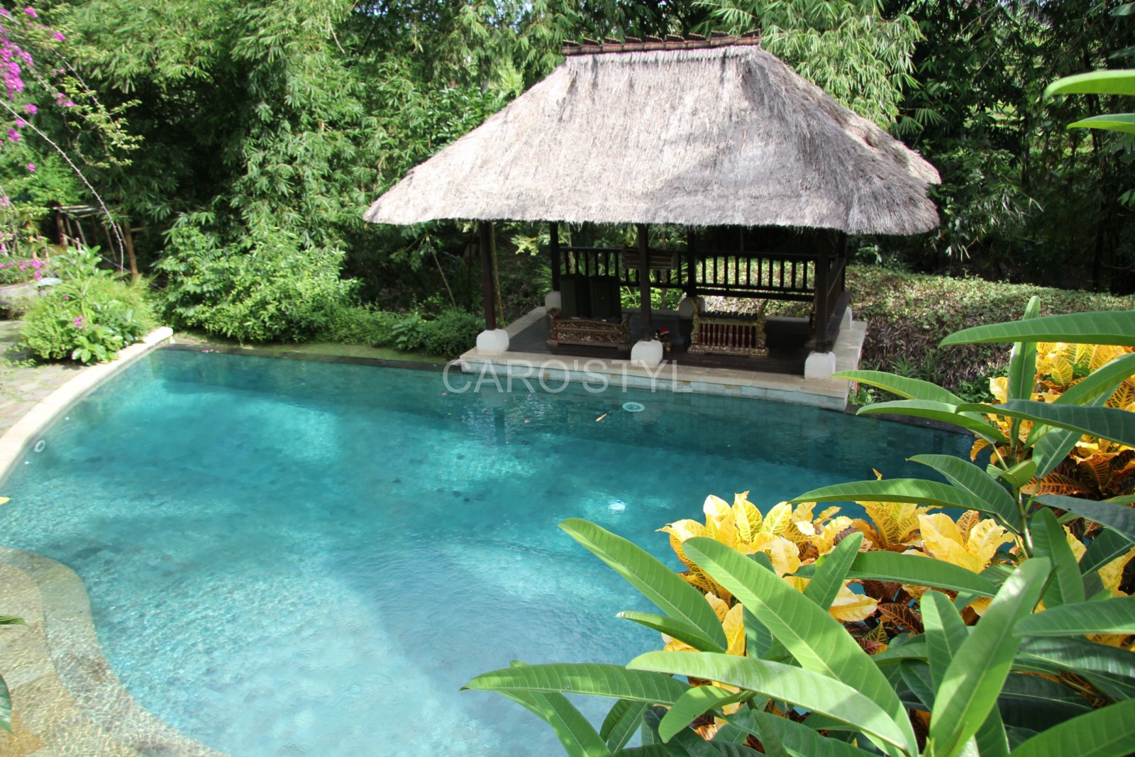 piscine en pierre verte à montpellier 34 hérault