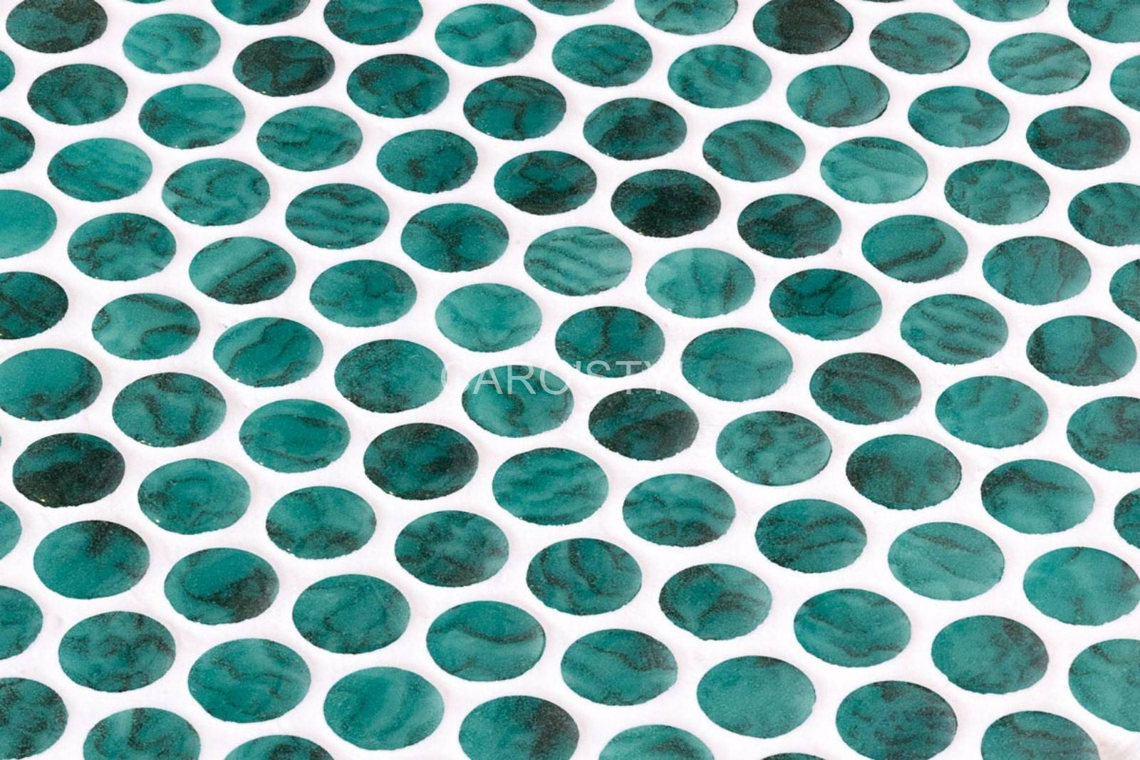 Mosaïque Onix Penny Arrecife Emerald, une couleur émeraude pour votre piscine à Toulon