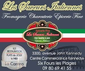 magasin épicerie fine les saveurs italiennes à six fours les plages 83140 var